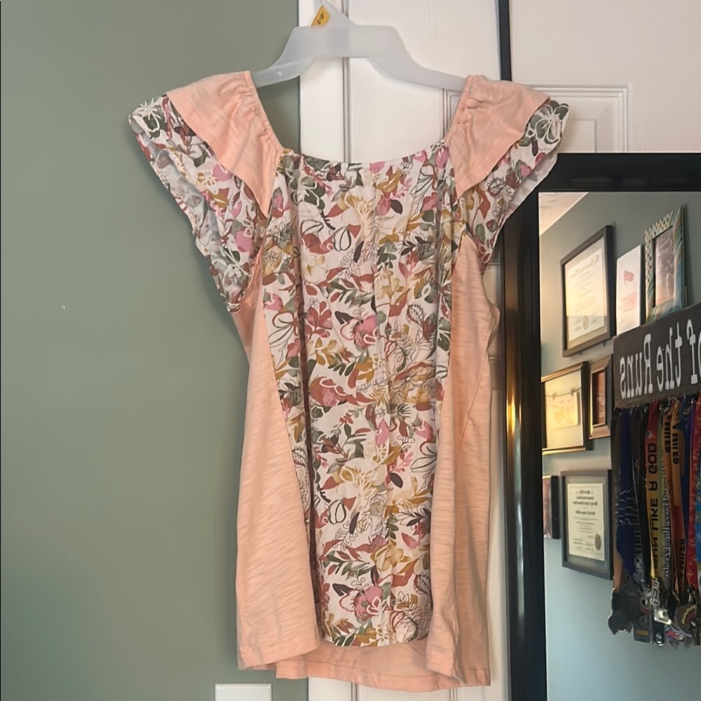 Floral Print Women's Top